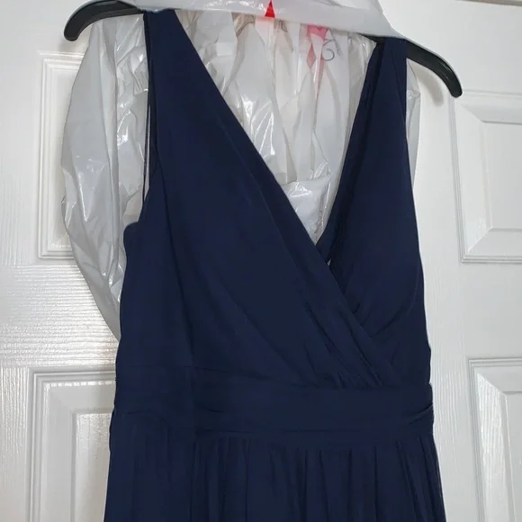 Macy's | Dresses | Macys Formal Navy Maxi Gown | Poshmark